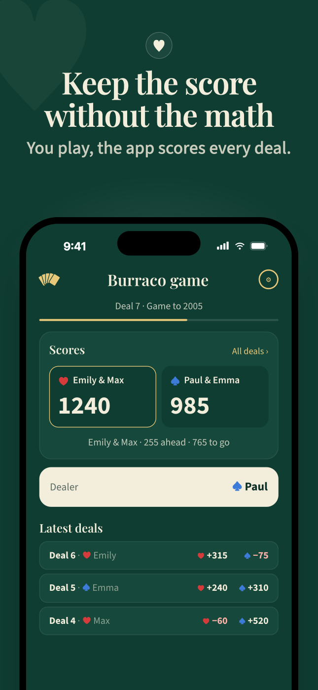 Buraco · No more pen and paper