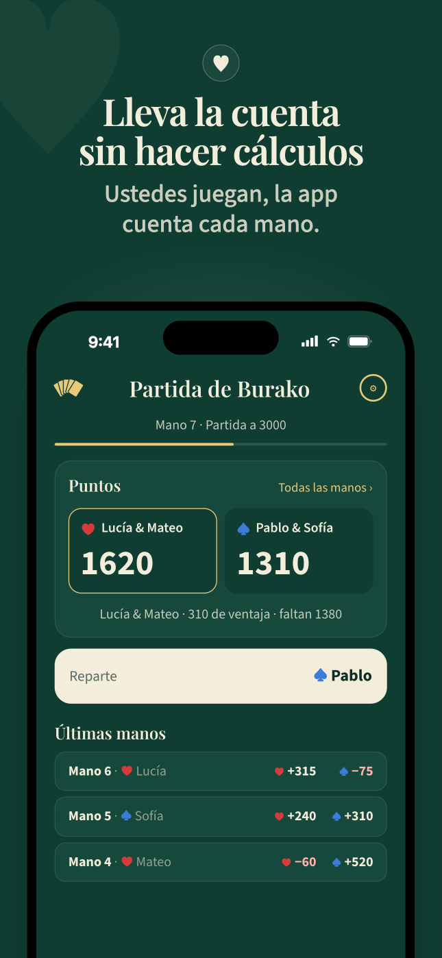 Burako · Adiós a papel y lápiz
